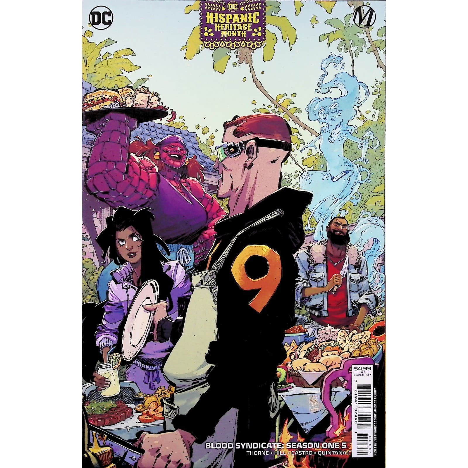 Blood Syndicate Season One #1 #3 #5 DC Comic Milestone Hispanic Heritage Month - Thumbnail 4