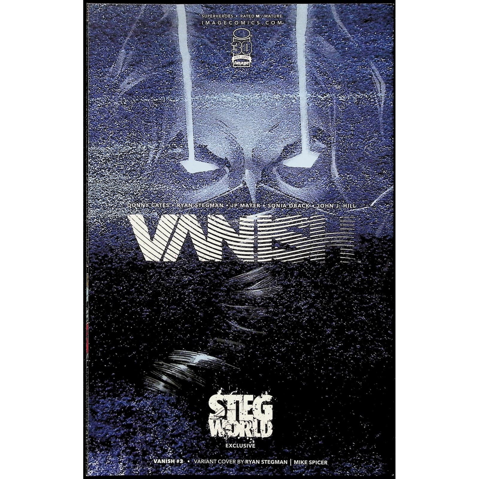 Vanish Ninja Funk 8x Comic Lot Image Comic Signed Ryan Stegman JPG COA Key - Thumbnail 17