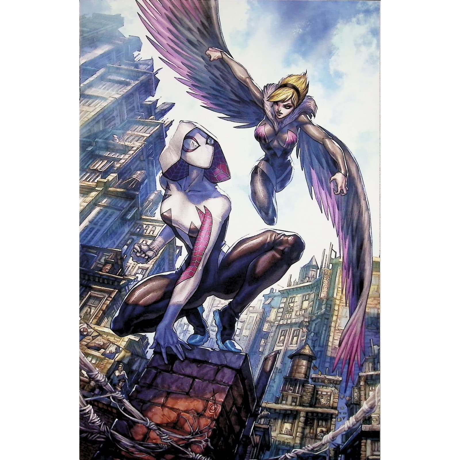 Amazing Spider-Man #8 Spider-Gwen Shadow Clones 5 Marvel Comic Gwen Stacy Lot - Thumbnail 3