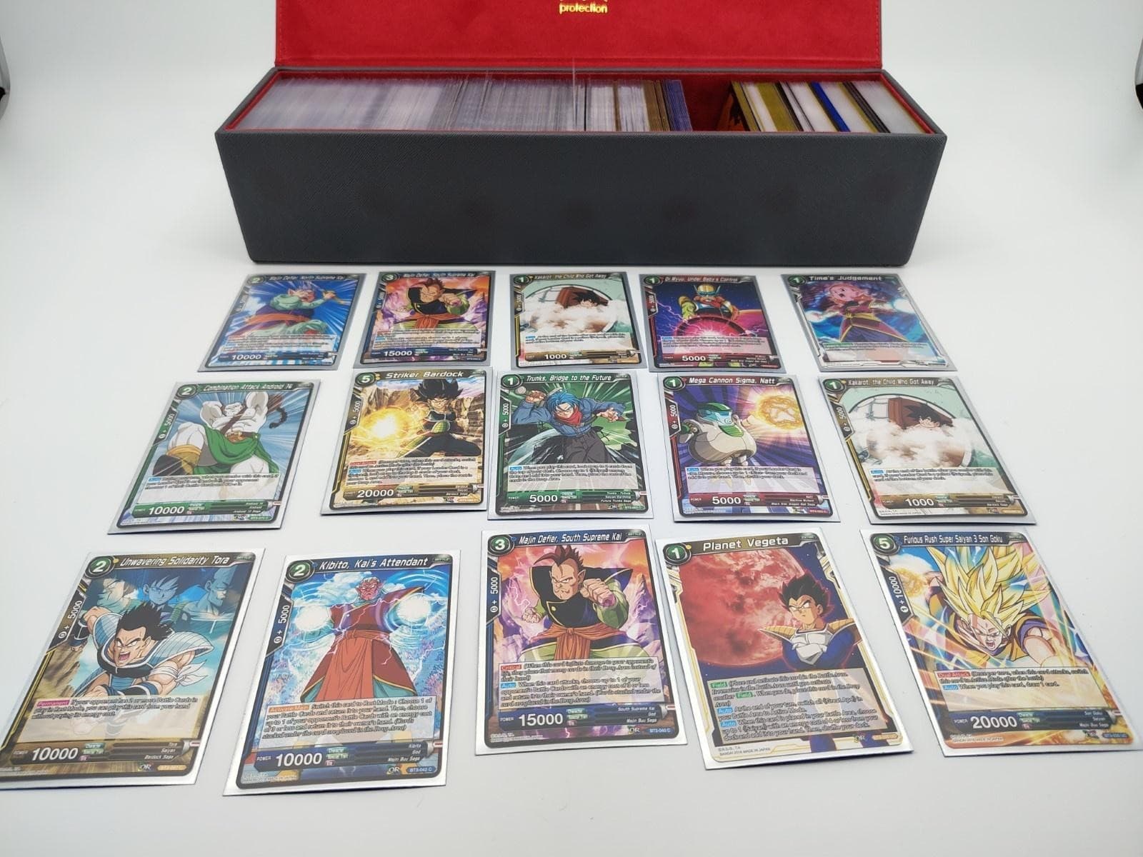 Dragon Ball Super & Vintage Panini DBZ 500+ Bulk Card Lot w/ Dex Storage Box - Thumbnail 4