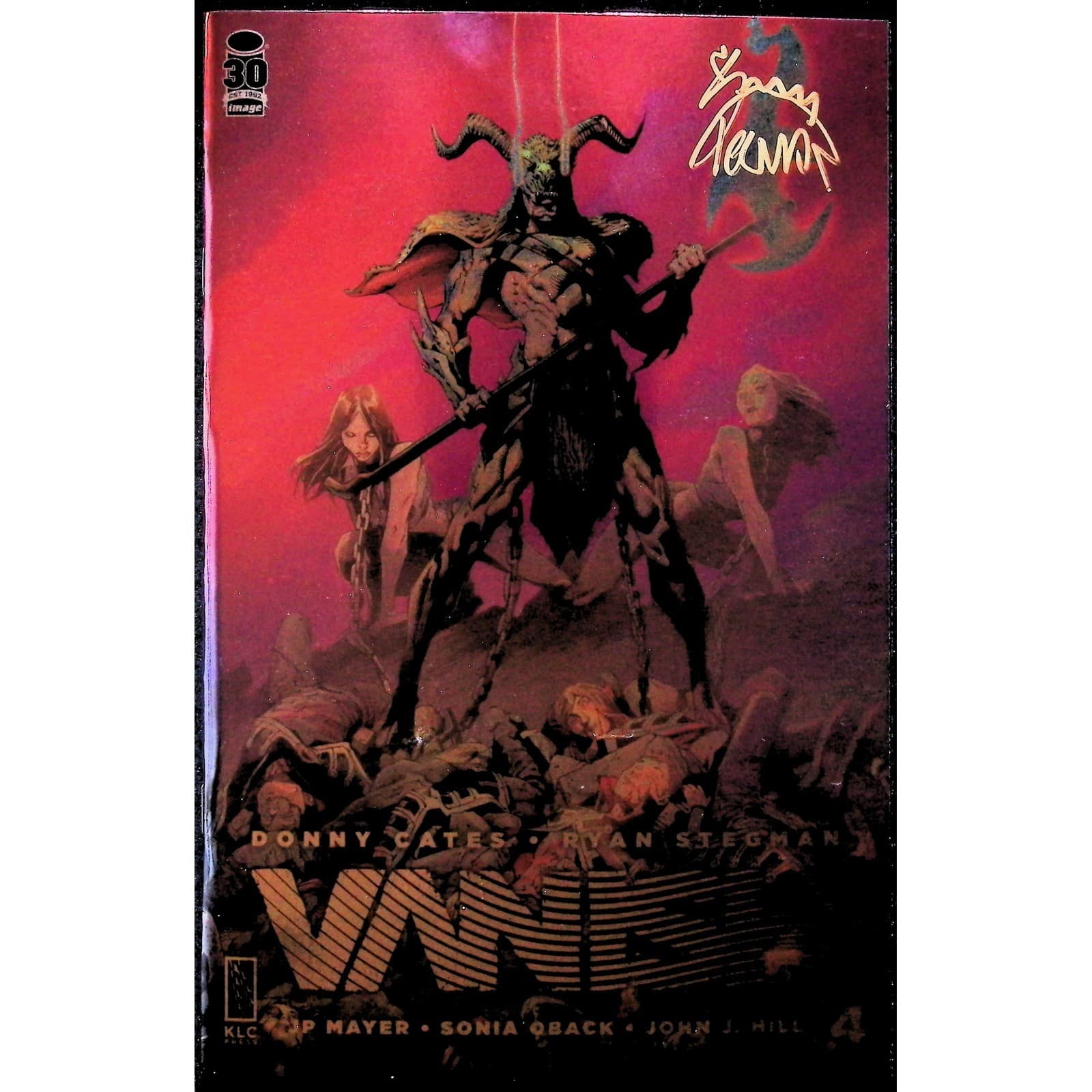 Vanish Ninja Funk 8x Comic Lot Image Comic Signed Ryan Stegman JPG COA Key - Thumbnail 3