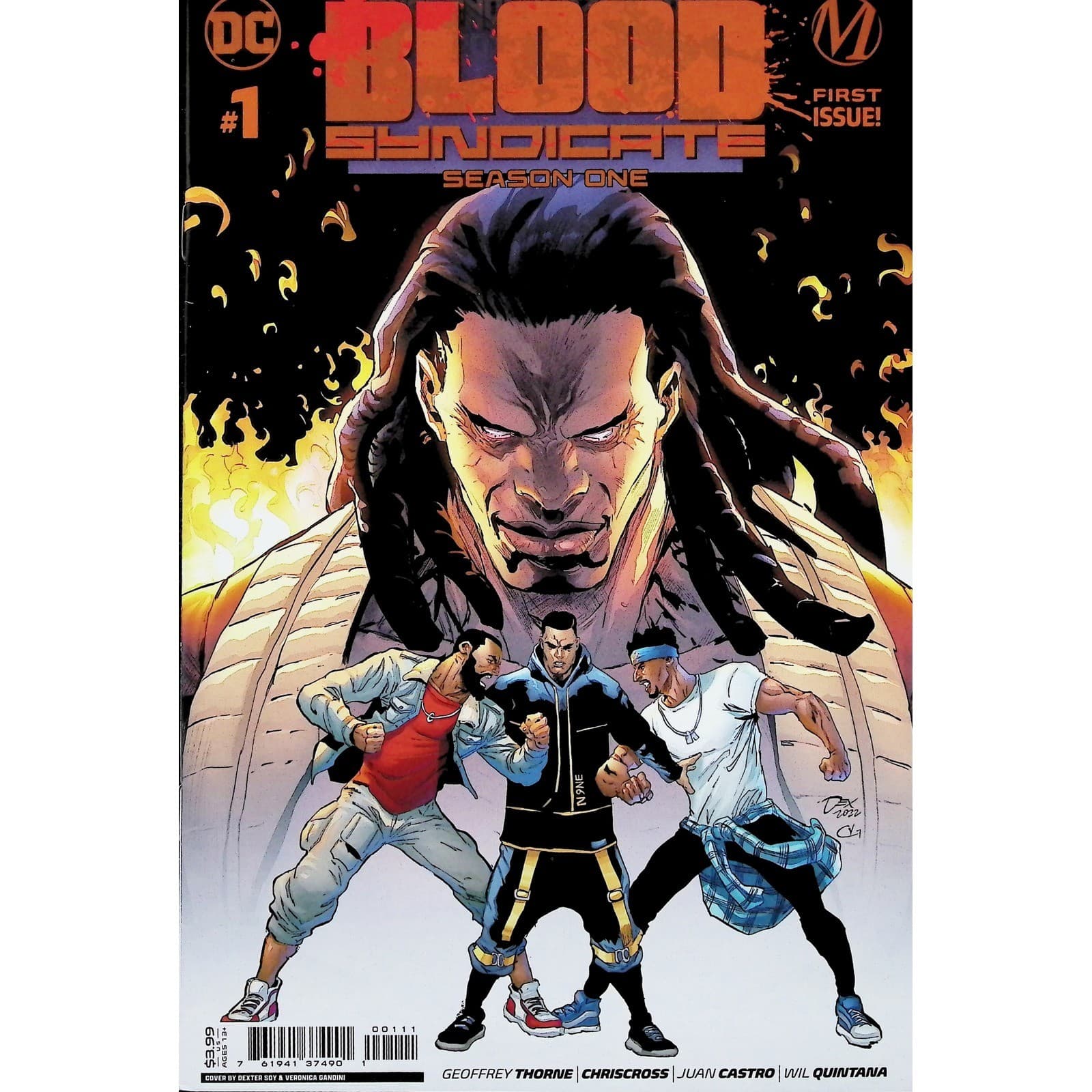 Blood Syndicate Season One #1 #3 #5 DC Comic Milestone Hispanic Heritage Month - Thumbnail 3