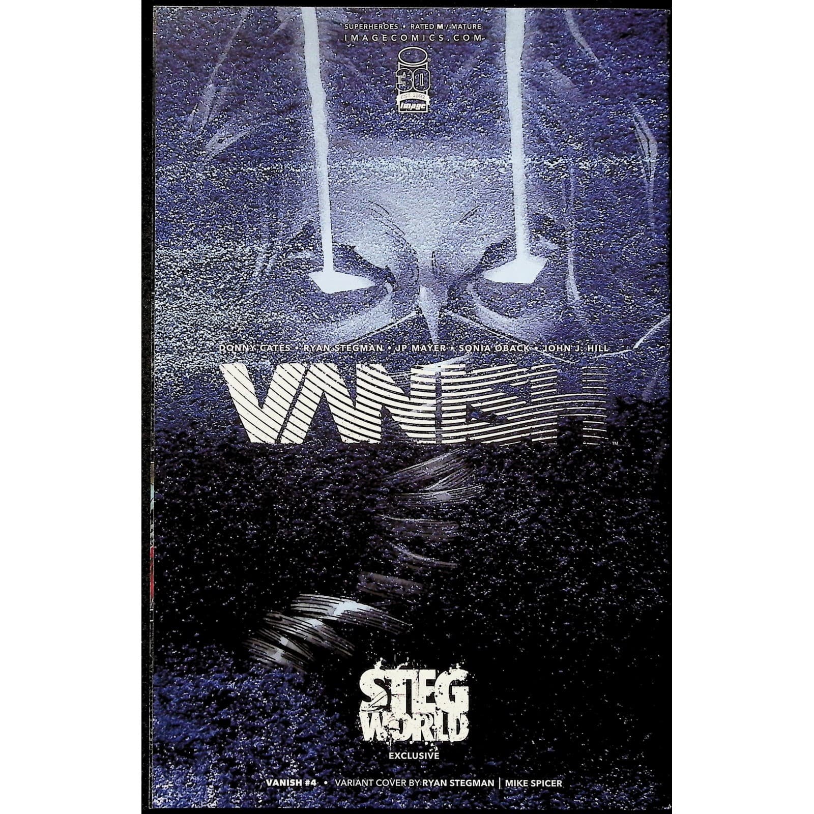Vanish Ninja Funk 8x Comic Lot Image Comic Signed Ryan Stegman JPG COA Key - Thumbnail 13