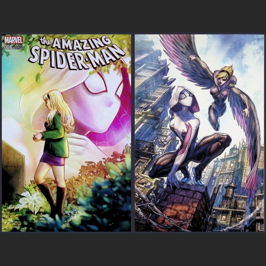 Amazing Spider-Man #8 Spider-Gwen Shadow Clones 5 Marvel Comic Gwen Stacy Lot