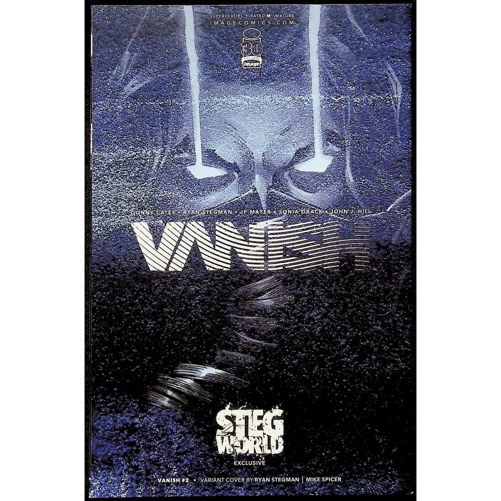 Vanish Ninja Funk 8x Comic Lot Image Comic Signed Ryan Stegman JPG COA Key - Thumbnail 15