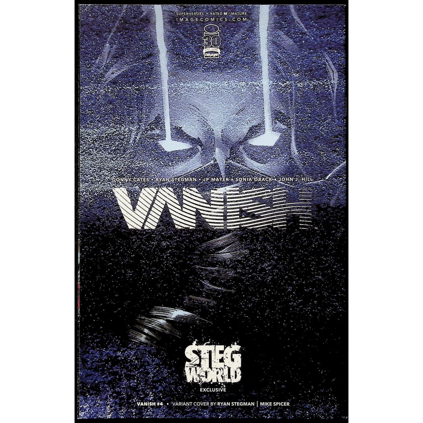 Vanish Ninja Funk 8x Comic Lot Image Comic Signed Ryan Stegman JPG COA Key - Thumbnail 19