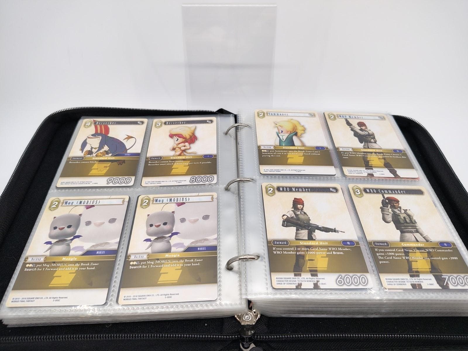 Final Fantasy TCG Card Binder Lot 400+ Cards w/ Legends & Premium Foils NM - Thumbnail 2