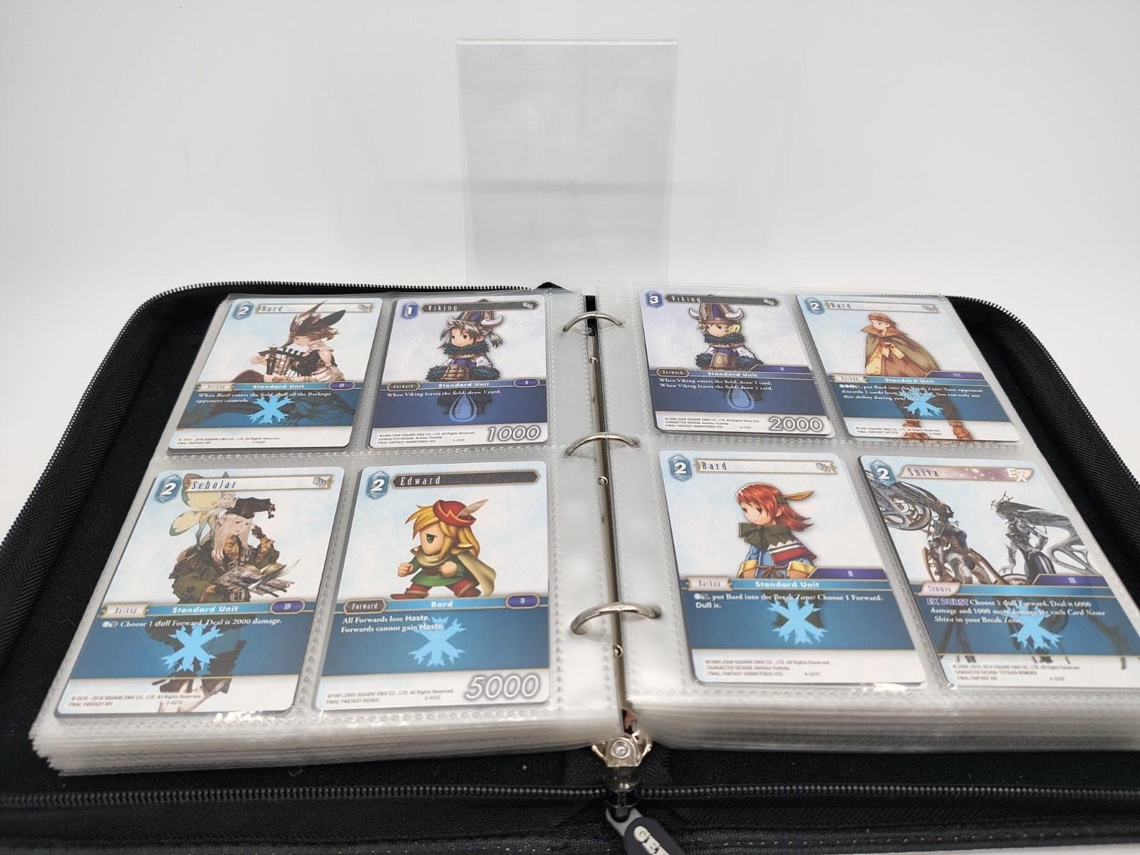 Final Fantasy TCG Card Binder Lot 400+ Cards w/ Legends & Premium Foils NM - Thumbnail 3
