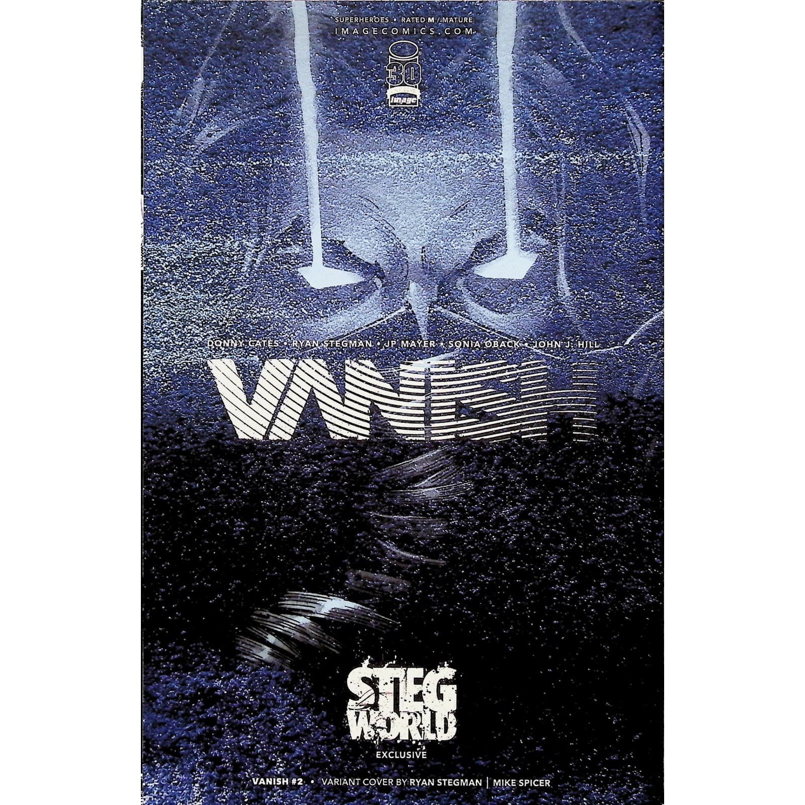 Vanish Ninja Funk 8x Comic Lot Image Comic Signed Ryan Stegman JPG COA Key - Thumbnail 9