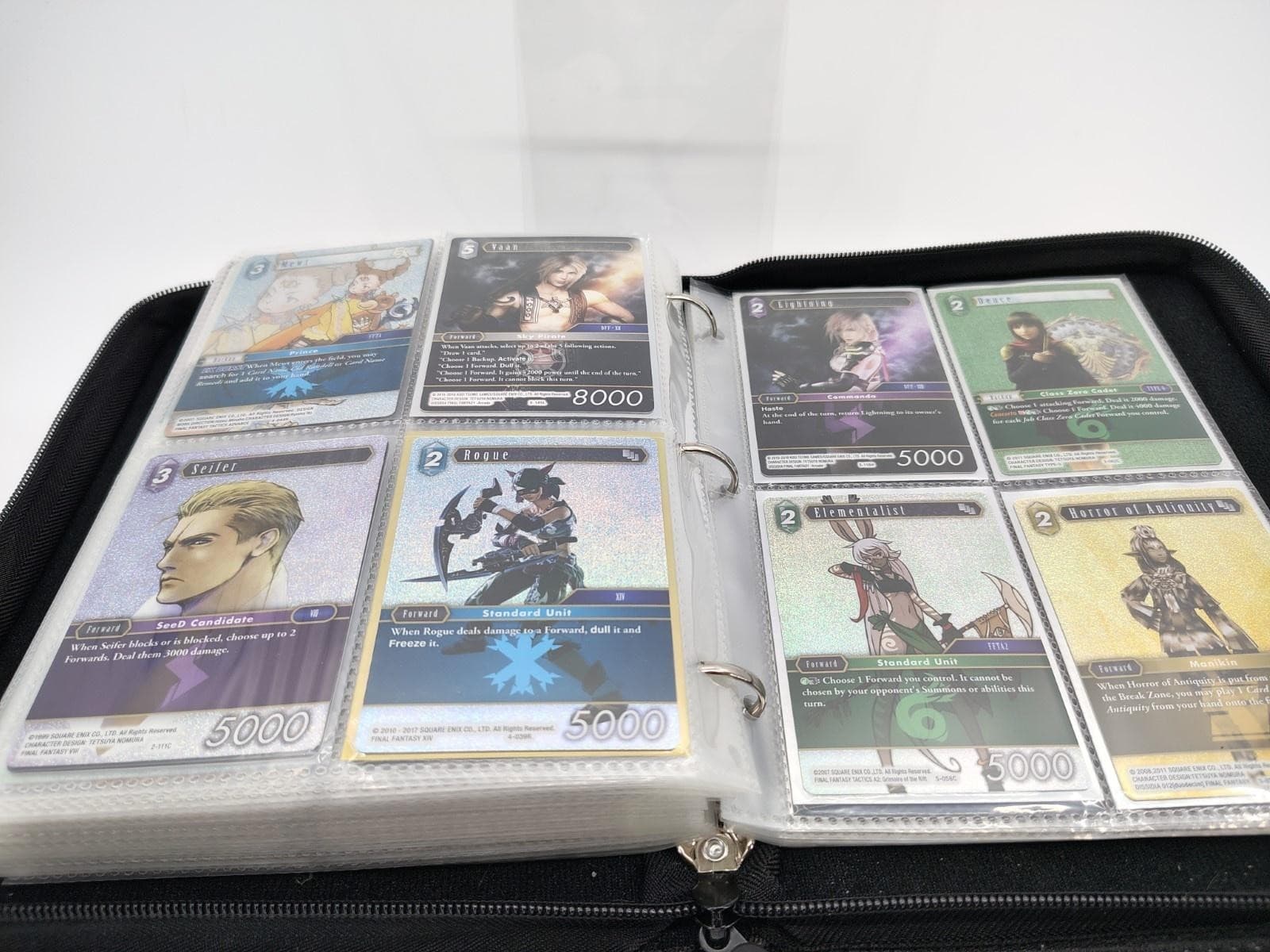 Final Fantasy TCG Card Binder Lot 400+ Cards w/ Legends & Premium Foils NM - Thumbnail 10