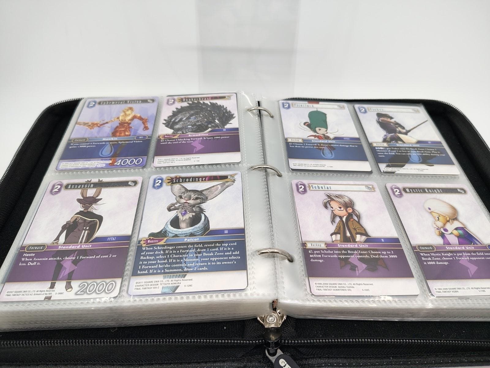 Final Fantasy TCG Card Binder Lot 400+ Cards w/ Legends & Premium Foils NM - Thumbnail 17