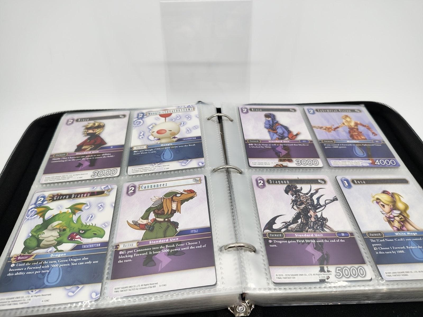 Final Fantasy TCG Card Binder Lot 400+ Cards w/ Legends & Premium Foils NM - Thumbnail 15