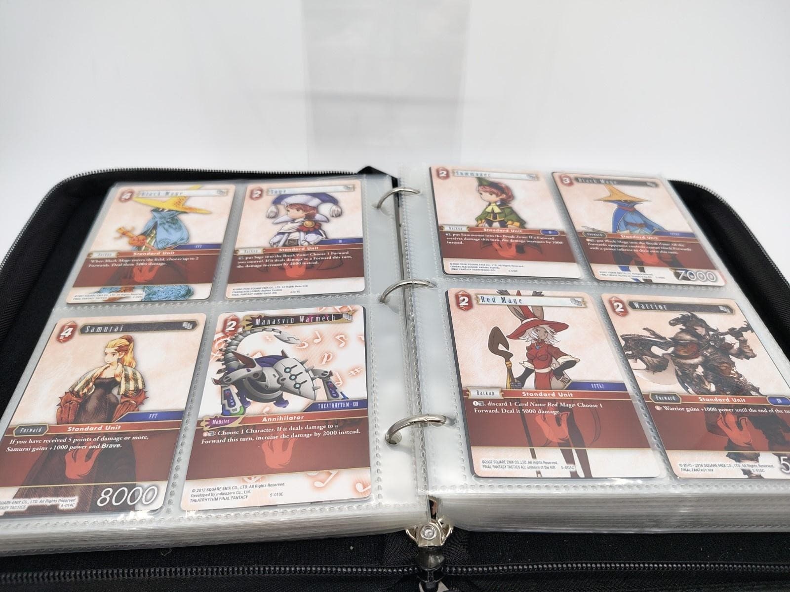 Final Fantasy TCG Card Binder Lot 400+ Cards w/ Legends & Premium Foils NM - Thumbnail 18