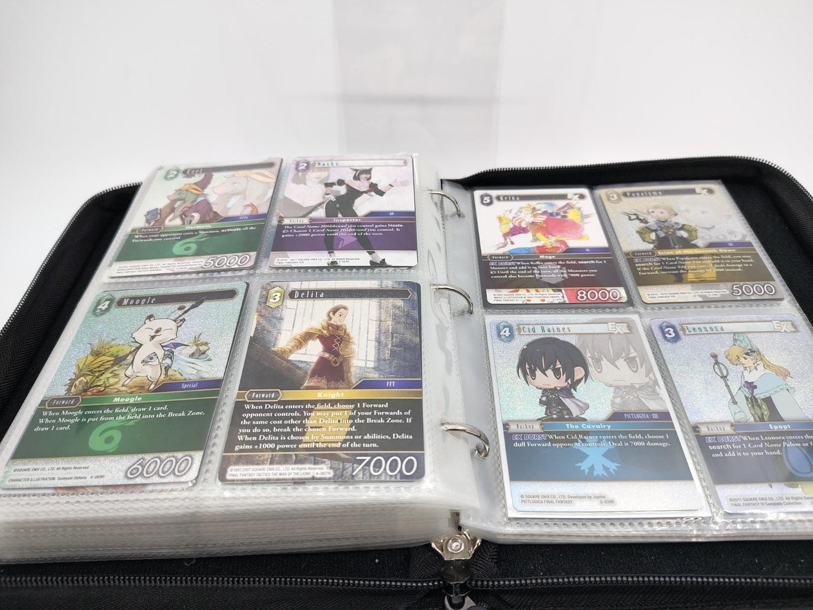 Final Fantasy TCG Card Binder Lot 400+ Cards w/ Legends & Premium Foils NM - Thumbnail 9