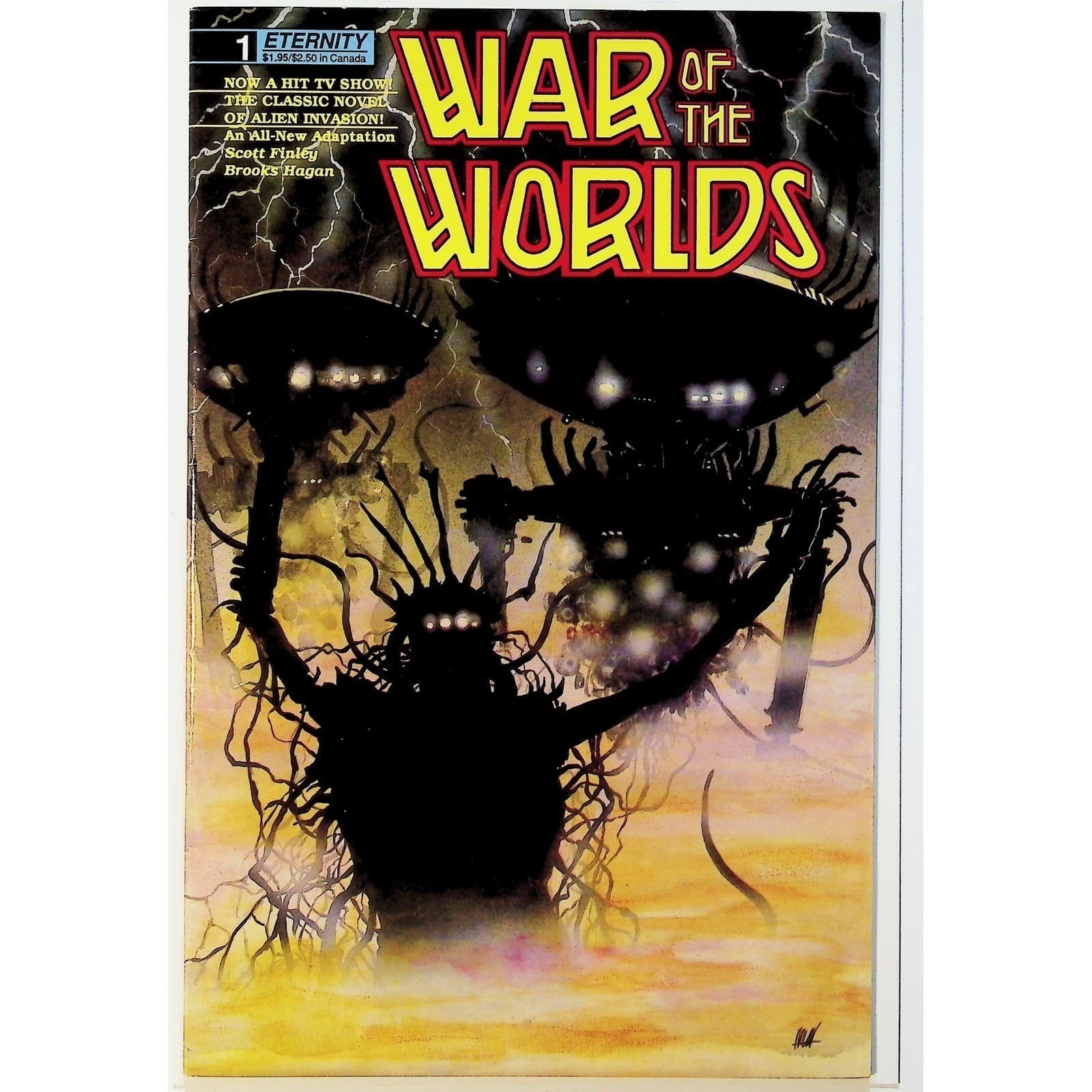 War of the Worlds Comic Book Eternity Comics TV Show Adaptation Sci-Fi - Thumbnail 2