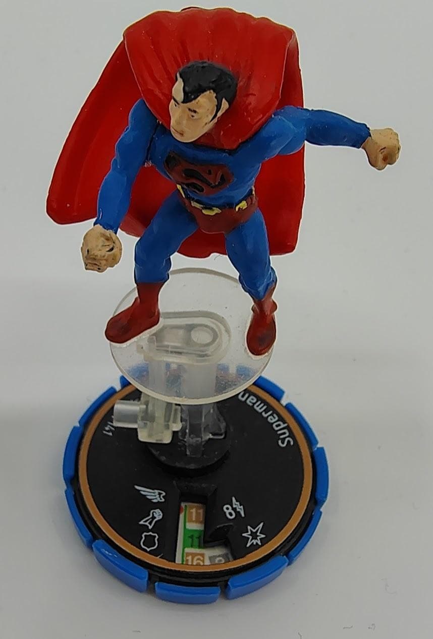 DC Heroclix Hypertime Superman #141 Wizard Exclusive Figure Wizkids 2002 MISB
