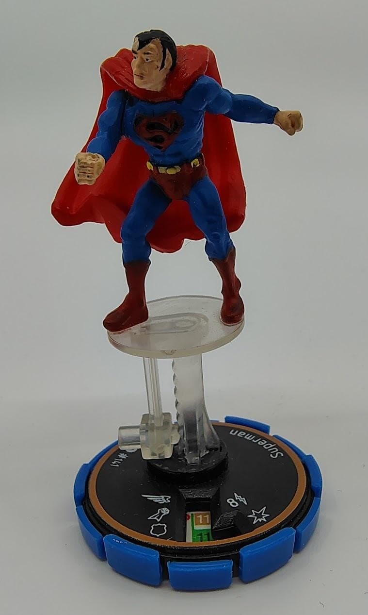 DC Heroclix Hypertime Superman #141 Wizard Exclusive Figure Wizkids 2002 MISB - Thumbnail 2