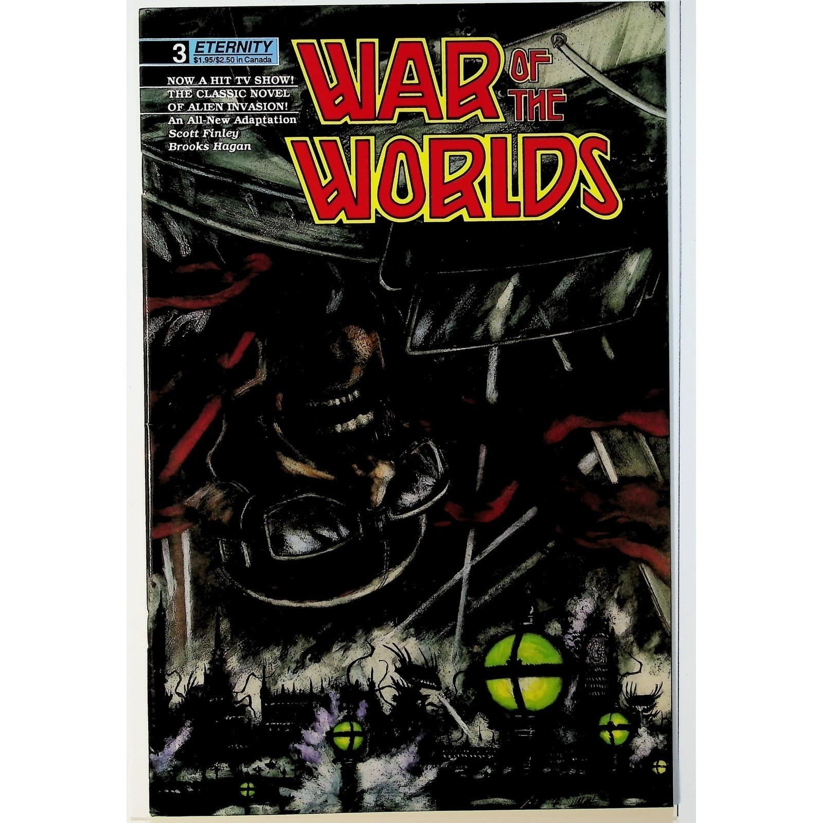 War of the Worlds Comic Book Eternity Comics TV Show Adaptation Sci-Fi - Thumbnail 4