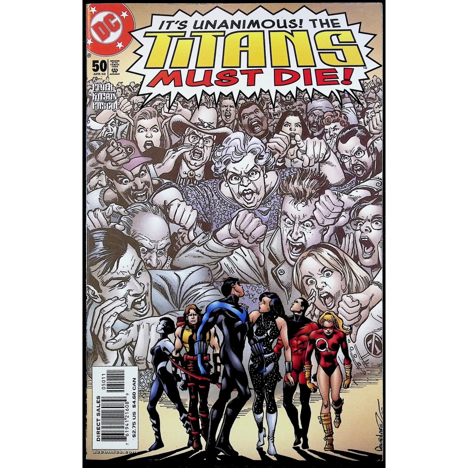 Titans, Vol. 2 3X Comic Lot #7 50A 49 DC Comics - Thumbnail 4