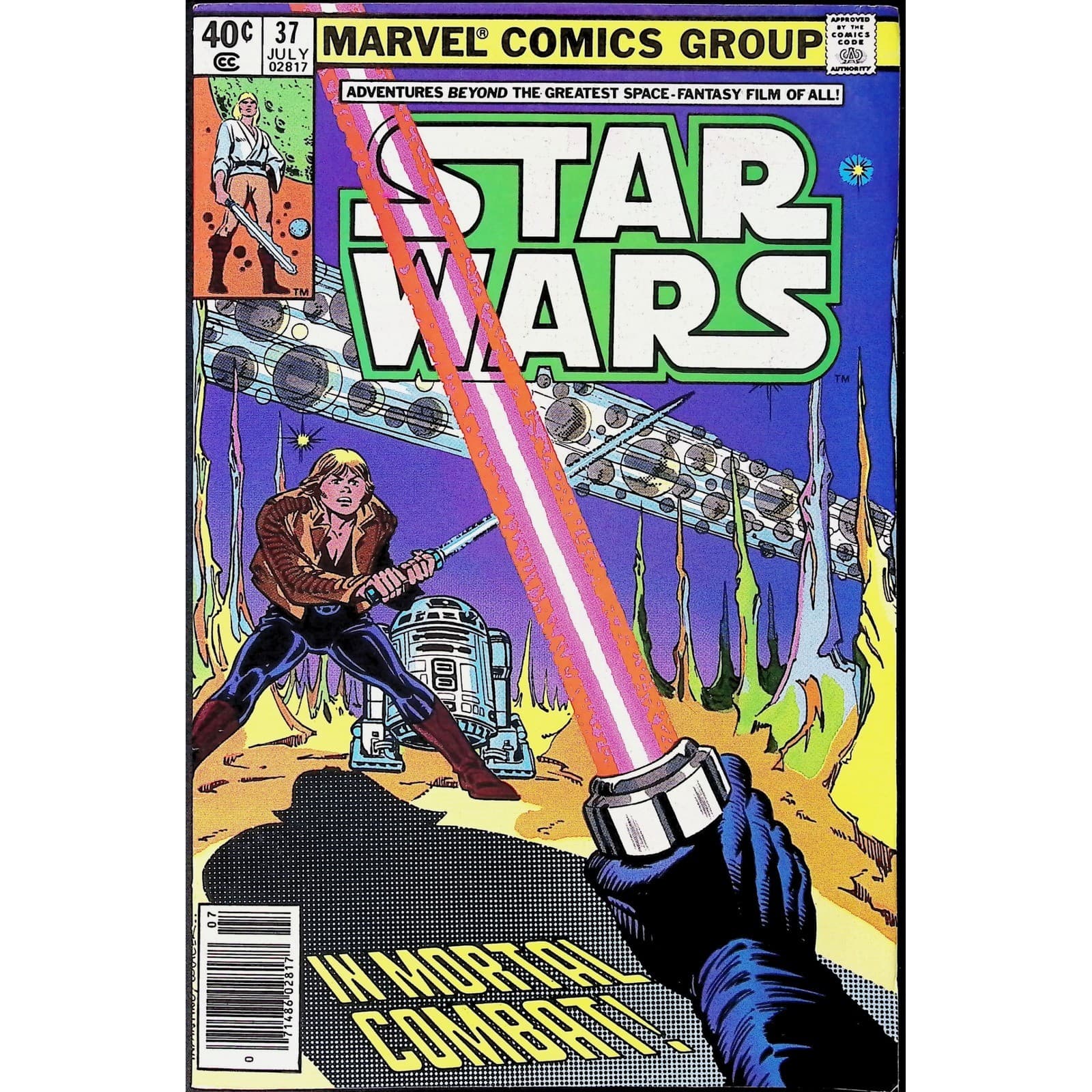 Star Wars #37 Newsstand Marvel comic book 1980