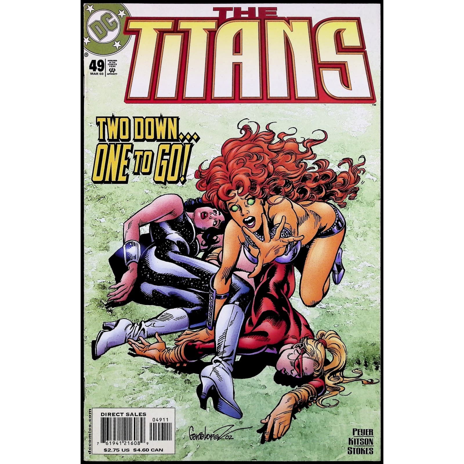 Titans, Vol. 2 3X Comic Lot #7 50A 49 DC Comics - Thumbnail 6
