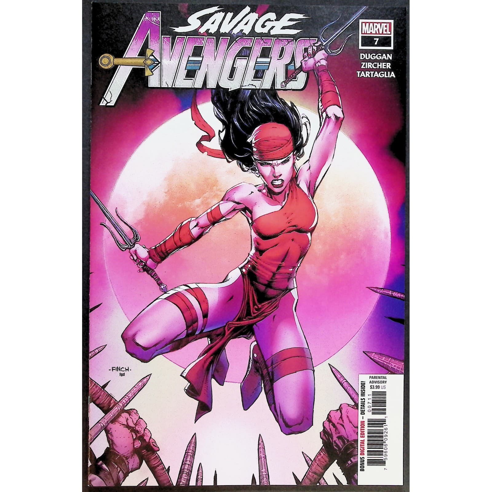 Savage Avengers 15x Lot #0 1 + Elektra Variants, #3–11, #19, Annual #1 Dell'Otto - Thumbnail 11