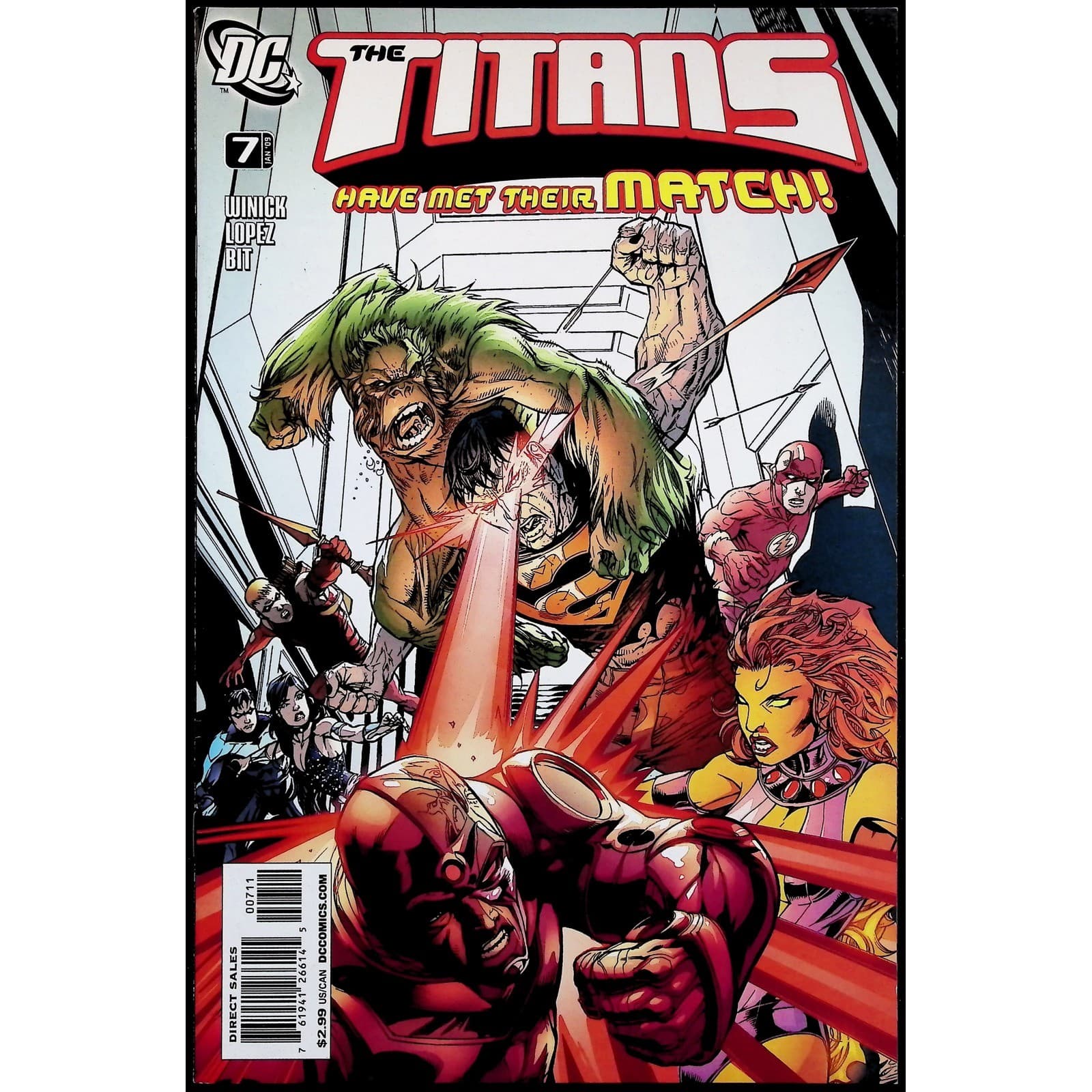 Titans, Vol. 2 3X Comic Lot #7 50A 49 DC Comics - Thumbnail 2