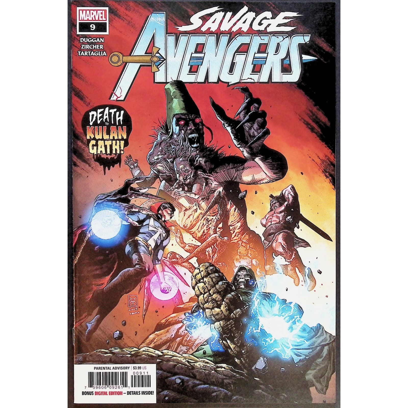 Savage Avengers 15x Lot #0 1 + Elektra Variants, #3–11, #19, Annual #1 Dell'Otto - Thumbnail 13
