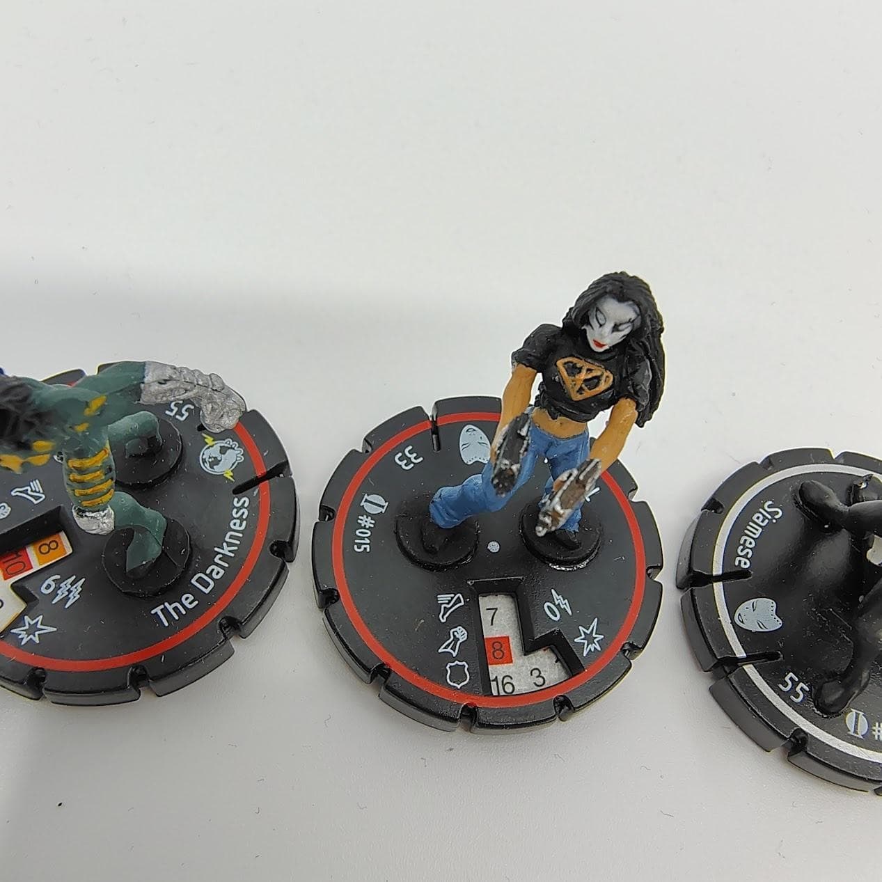 HeroClix The Darkness Lily Siamese Figure Lot WizKids Game Miniatures Set Of 3 - Thumbnail 4
