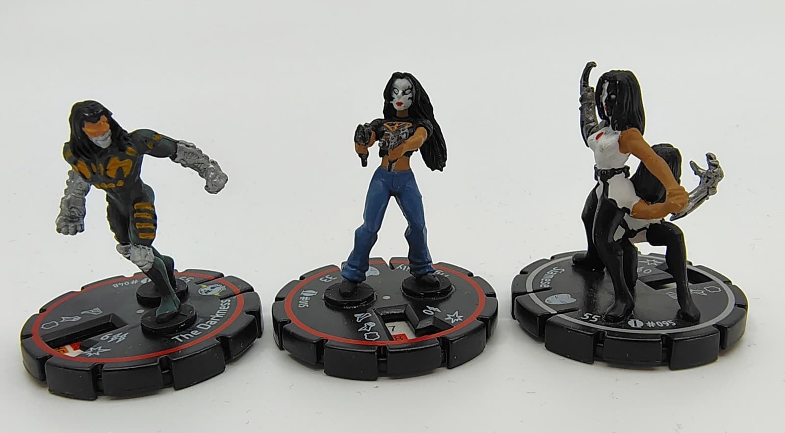 HeroClix The Darkness Lily Siamese Figure Lot WizKids Game Miniatures Set Of 3 - Thumbnail 2
