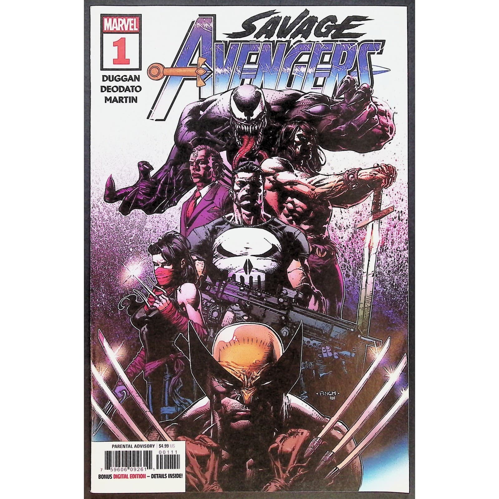 Savage Avengers 15x Lot #0 1 + Elektra Variants, #3–11, #19, Annual #1 Dell'Otto - Thumbnail 4