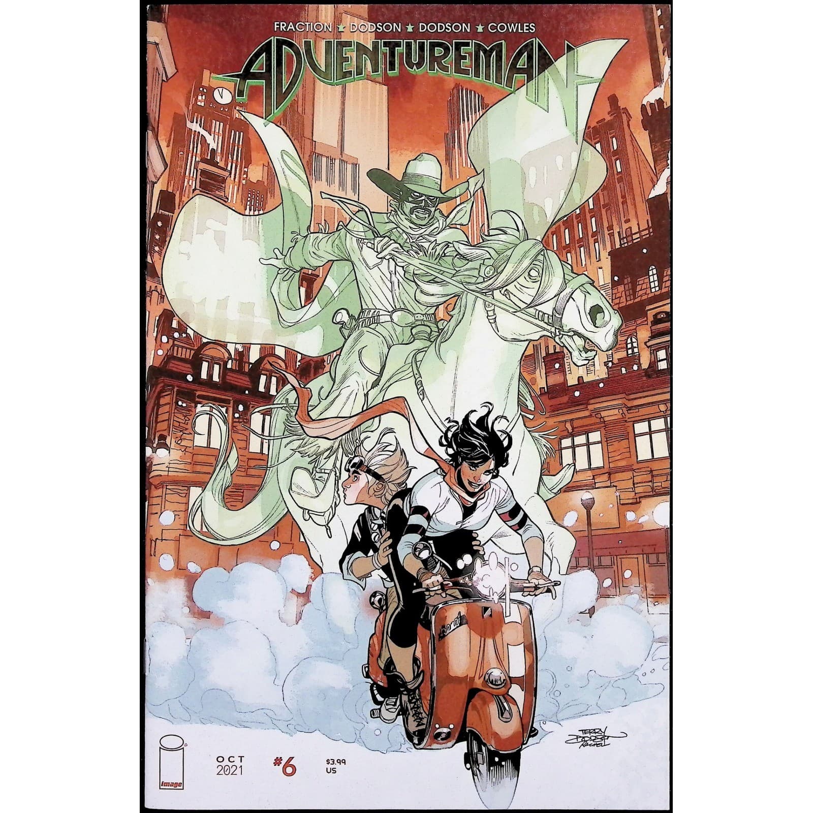 Image Comics Adventureman #5 6 2x Lot Matt Fraction Terry Dodson 2021 - Thumbnail 2