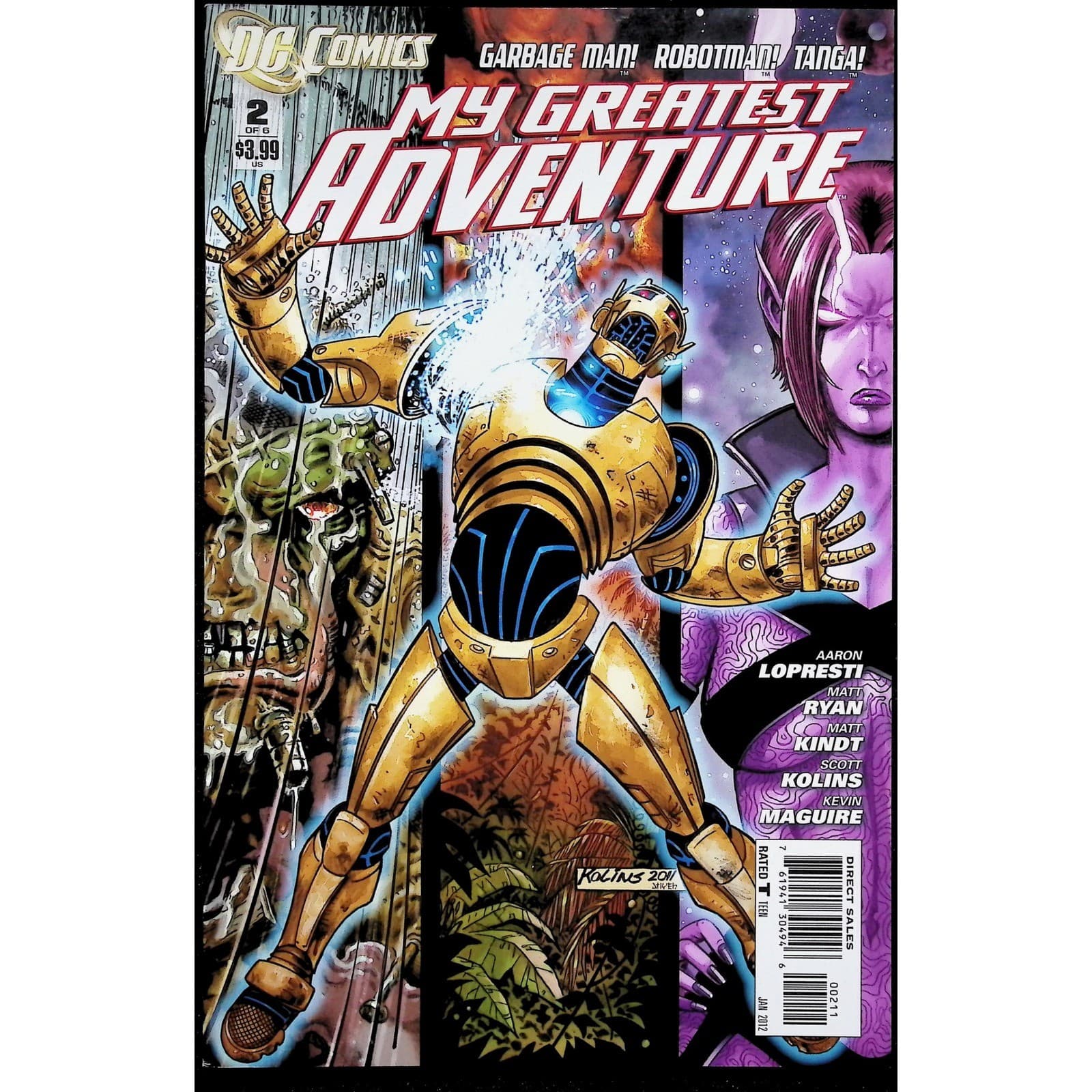 DC Comics Comic Lot My Greatest Adventure #1-6 Complete Series Robotman Tanga - Thumbnail 3