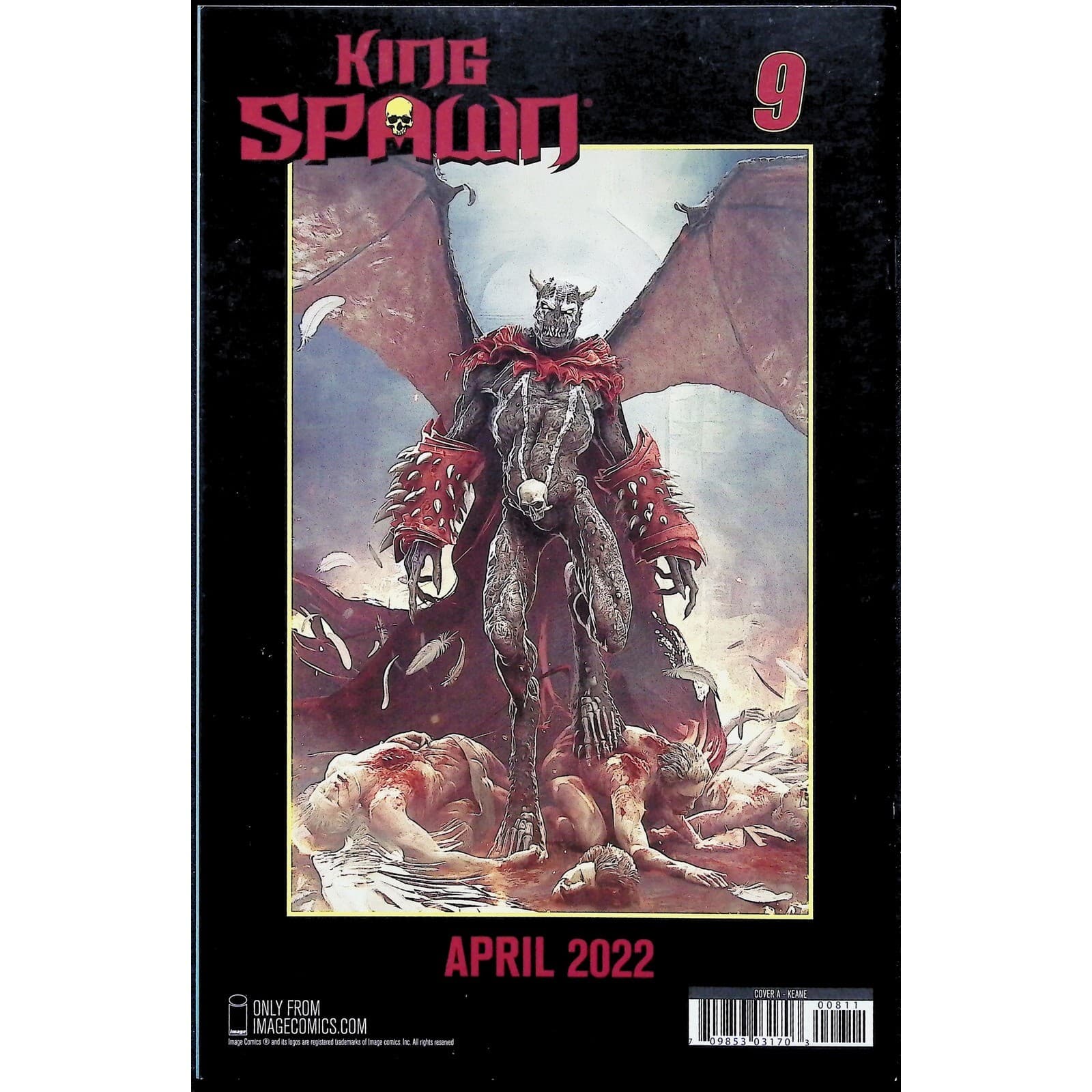 King Spawn 7x Comic Lot Image Comic McFarlane Variant B&W #5 7 8 9 11 12 Image - Thumbnail 11