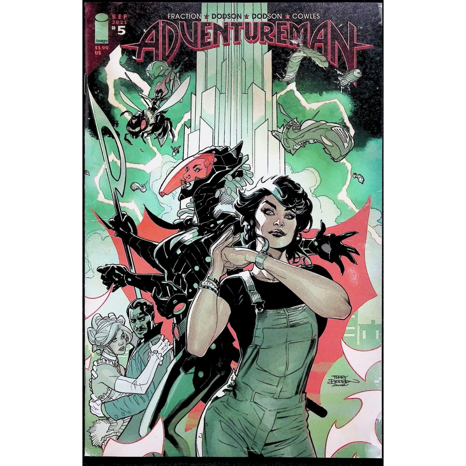 Image Comics Adventureman #5 6 2x Lot Matt Fraction Terry Dodson 2021 - Thumbnail 3