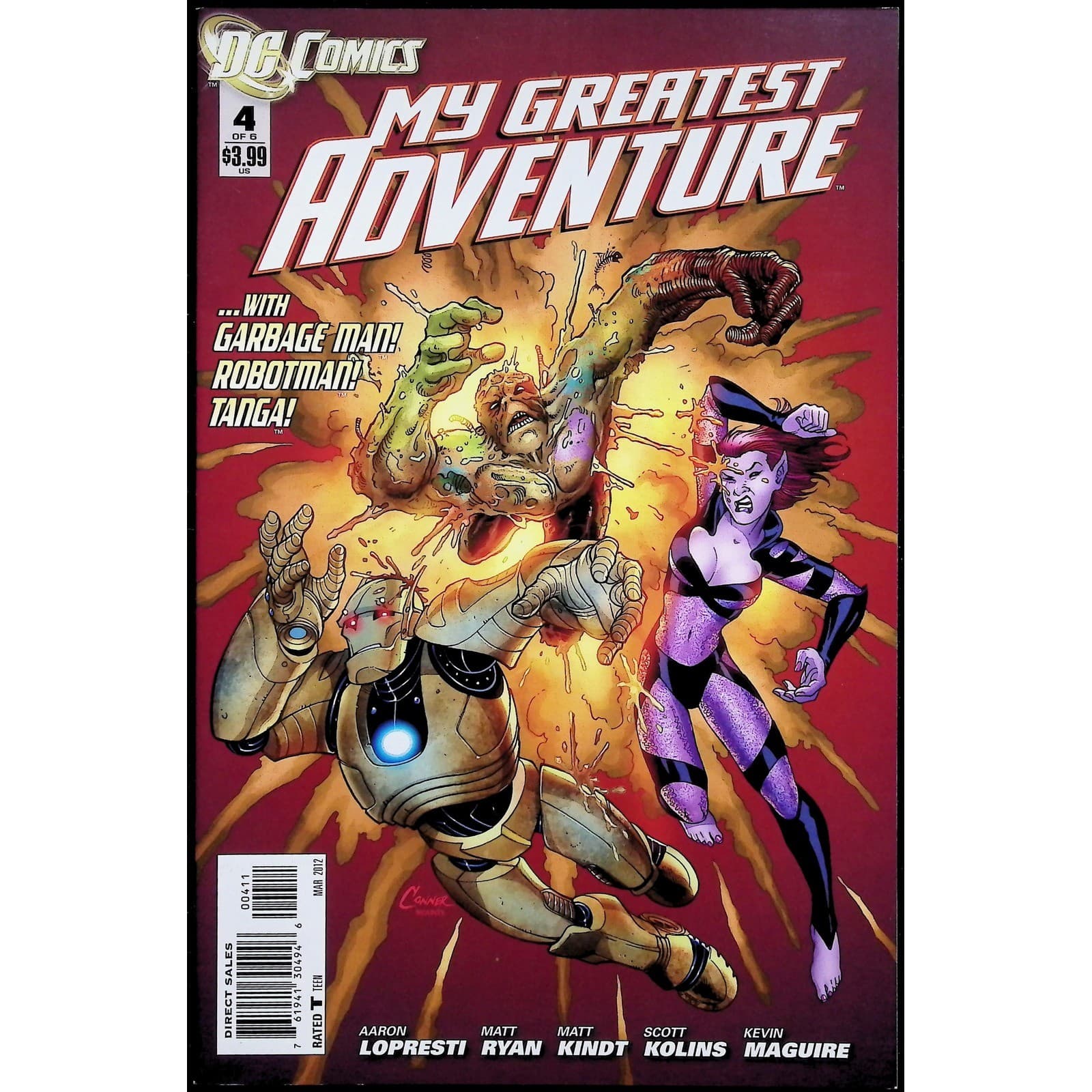 DC Comics Comic Lot My Greatest Adventure #1-6 Complete Series Robotman Tanga - Thumbnail 5