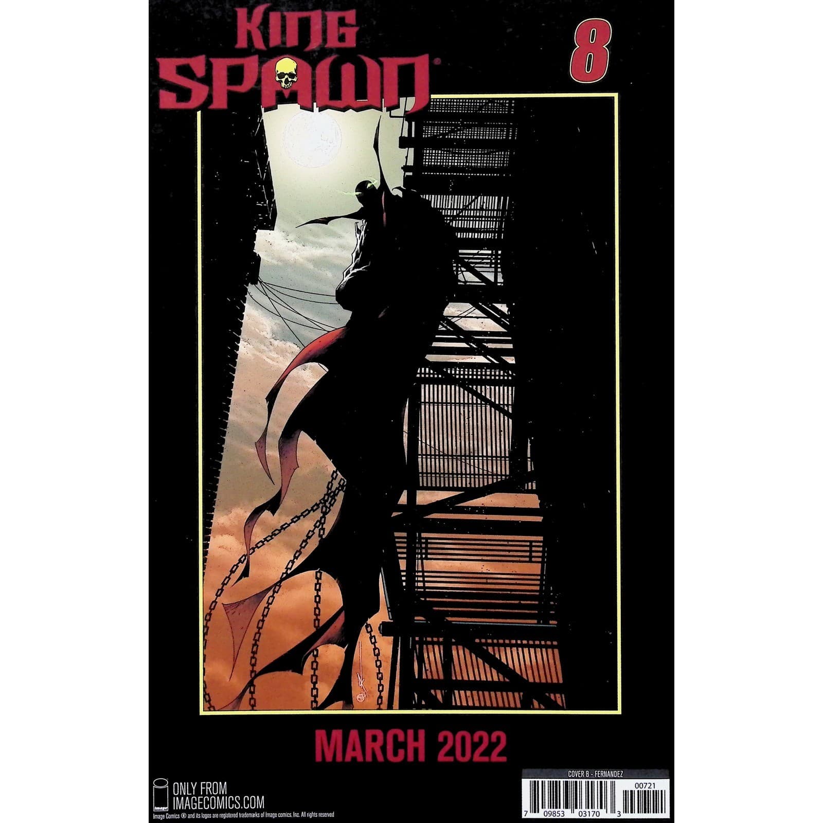 King Spawn 7x Comic Lot Image Comic McFarlane Variant B&W #5 7 8 9 11 12 Image - Thumbnail 10