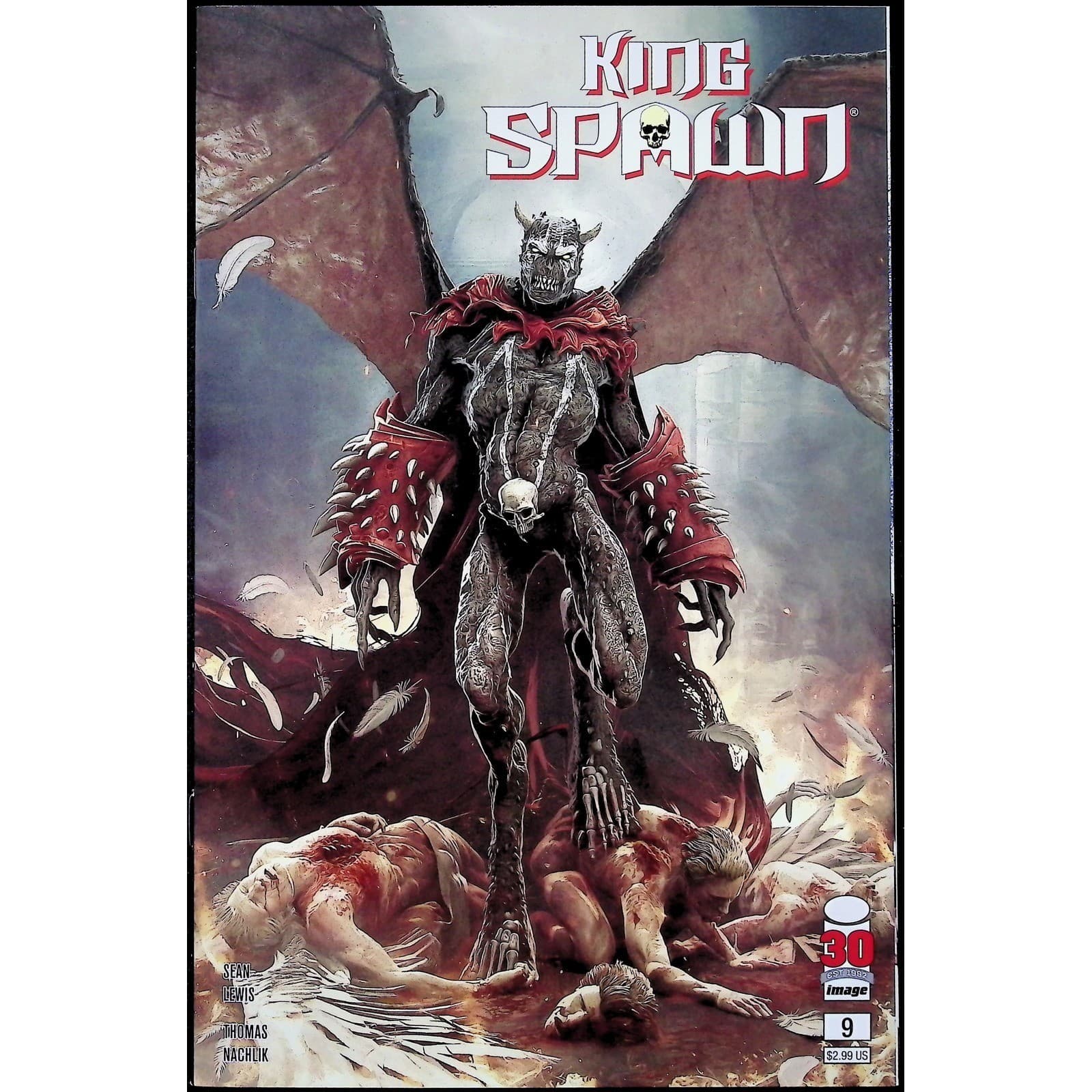 King Spawn 7x Comic Lot Image Comic McFarlane Variant B&W #5 7 8 9 11 12 Image - Thumbnail 5