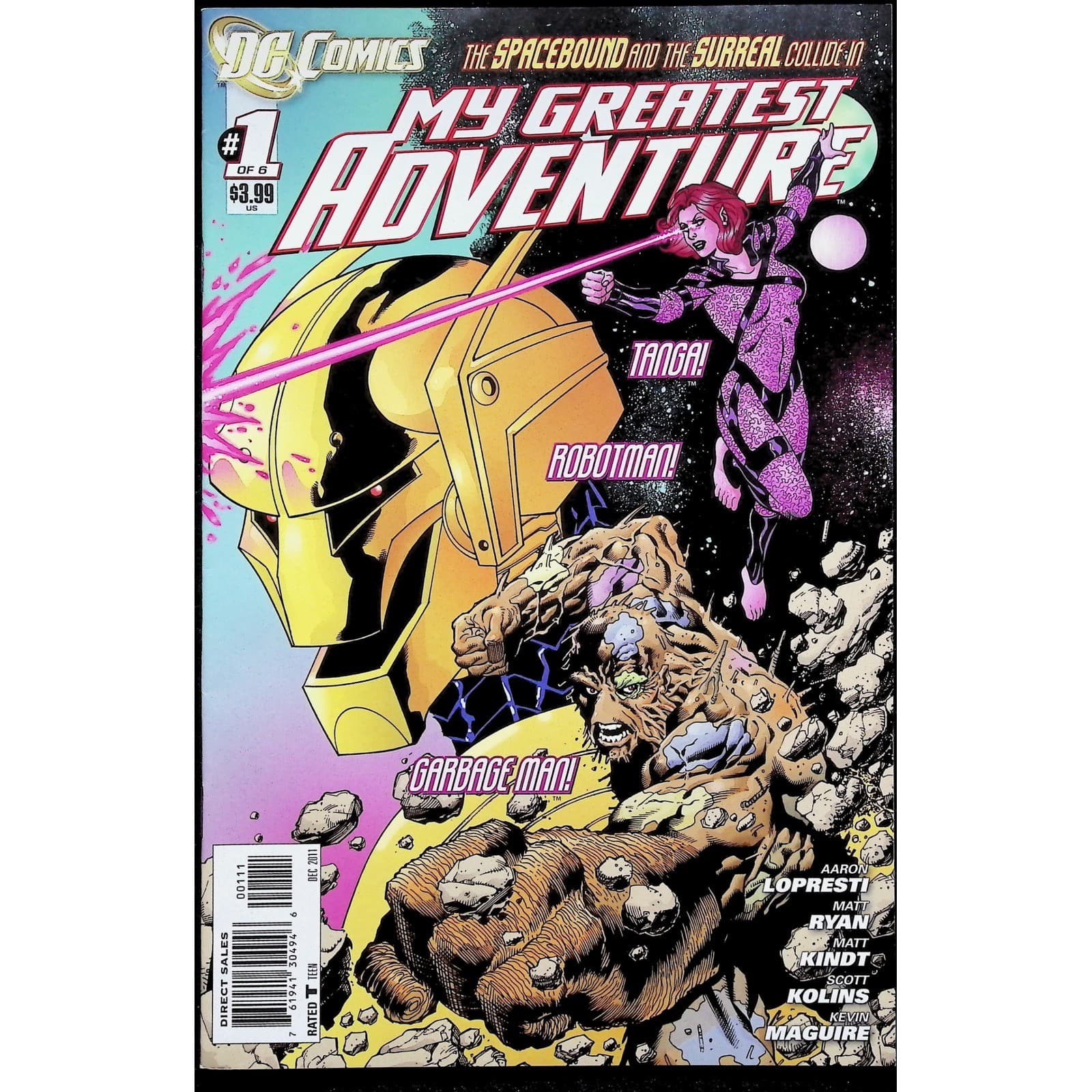 DC Comics Comic Lot My Greatest Adventure #1-6 Complete Series Robotman Tanga - Thumbnail 2