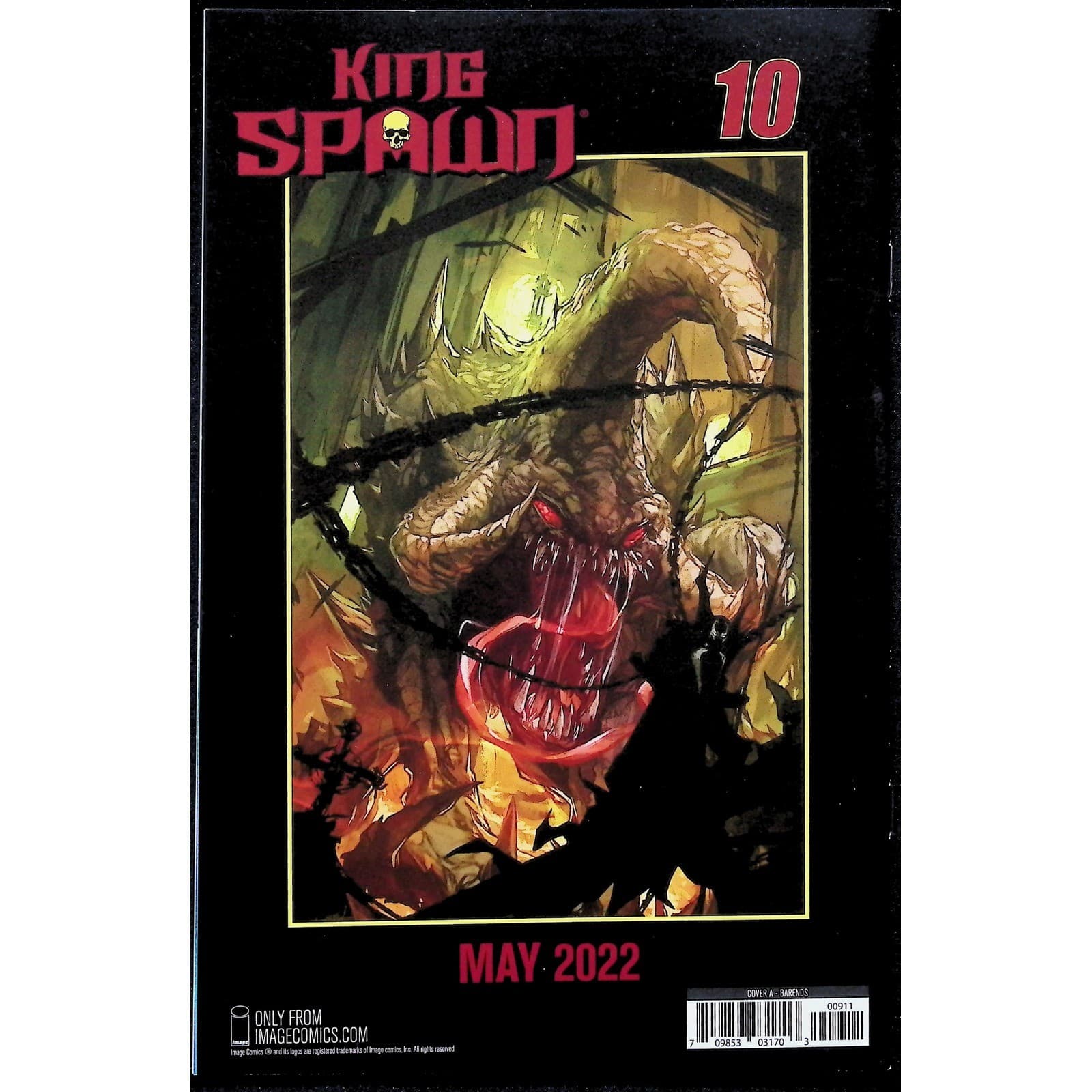 King Spawn 7x Comic Lot Image Comic McFarlane Variant B&W #5 7 8 9 11 12 Image - Thumbnail 14