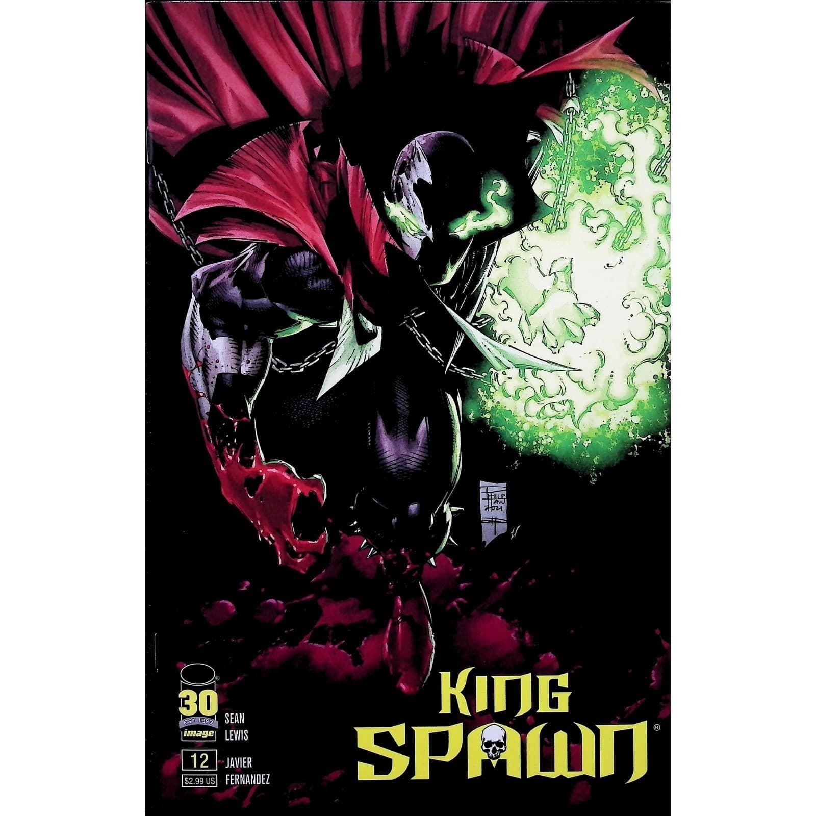 King Spawn 7x Comic Lot Image Comic McFarlane Variant B&W #5 7 8 9 11 12 Image - Thumbnail 7