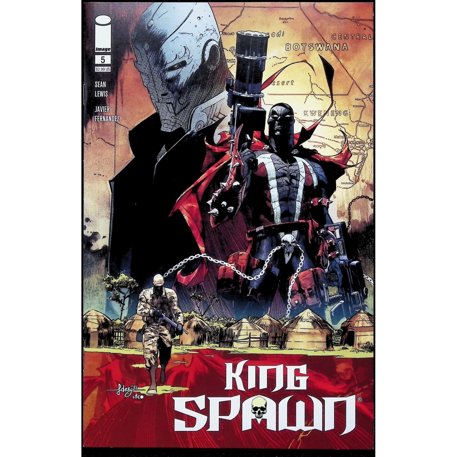 King Spawn 7x Comic Lot Image Comic McFarlane Variant B&W #5 7 8 9 11 12 Image - Thumbnail 2