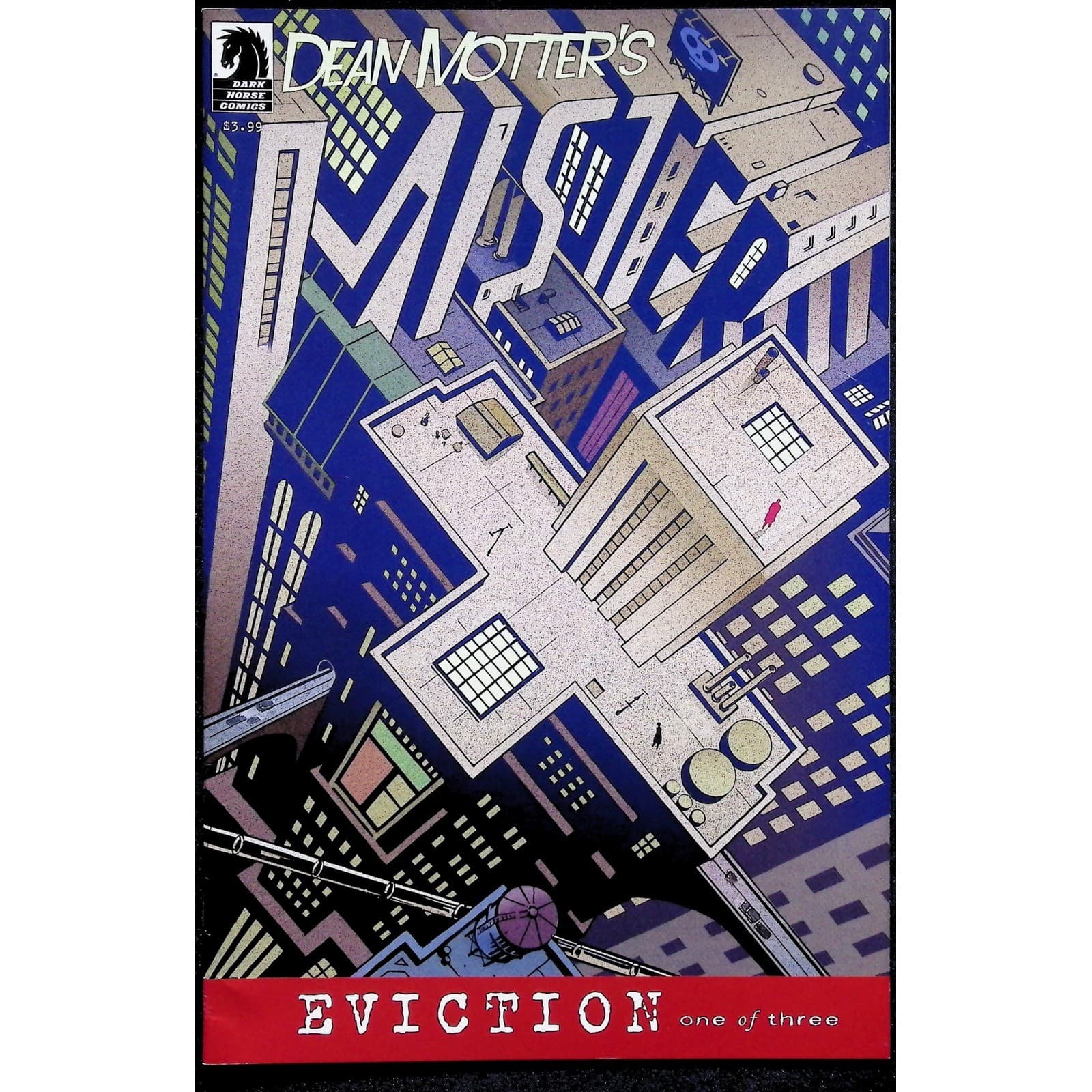 Dark Horse Comic Lot Dean Motter Mister X Eviction #1-3 Complete Set - Thumbnail 2