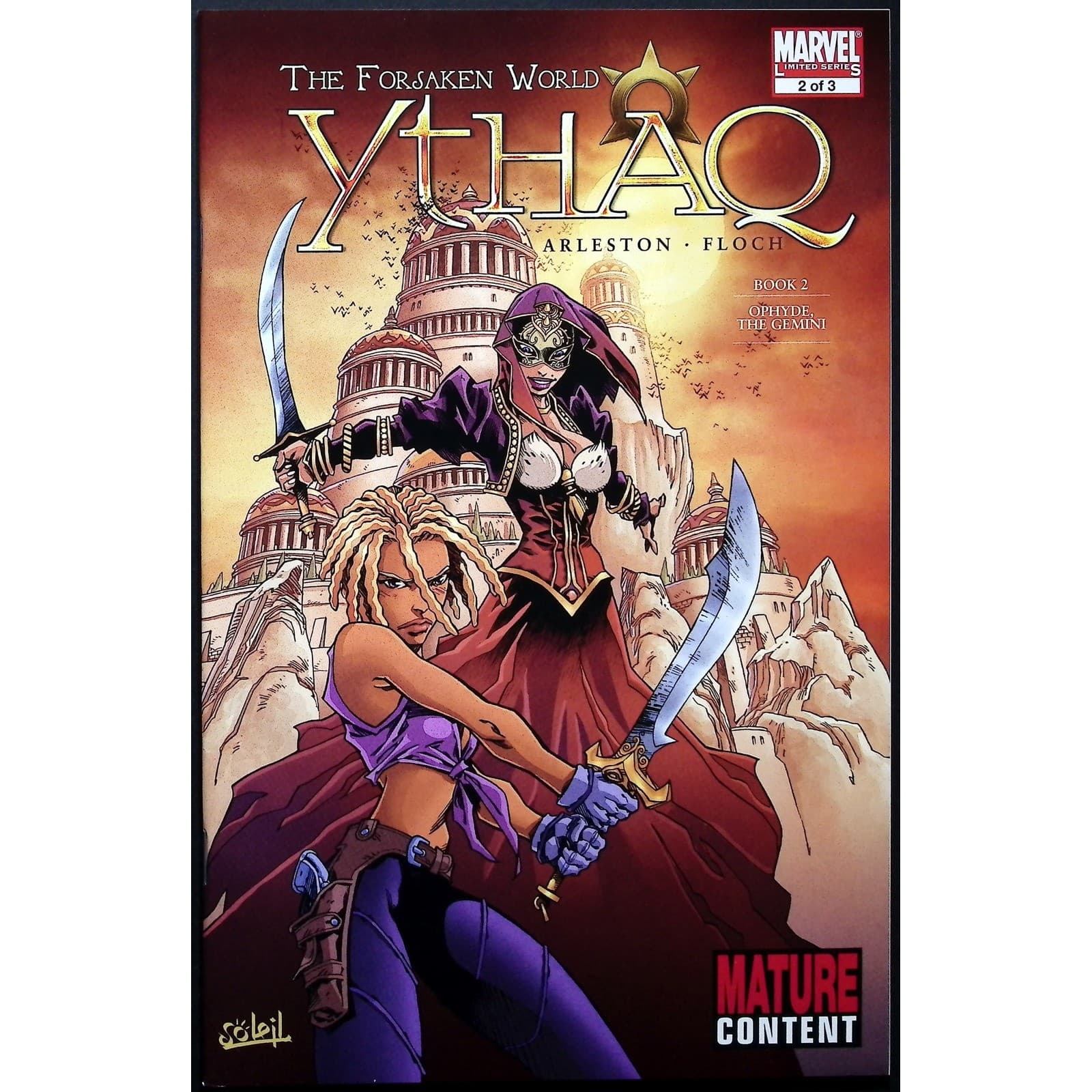 Ythaq The Forsaken World #1 #2 #3 Complete Marvel Soleil Set Adrien Floch VF/NM - Thumbnail 9