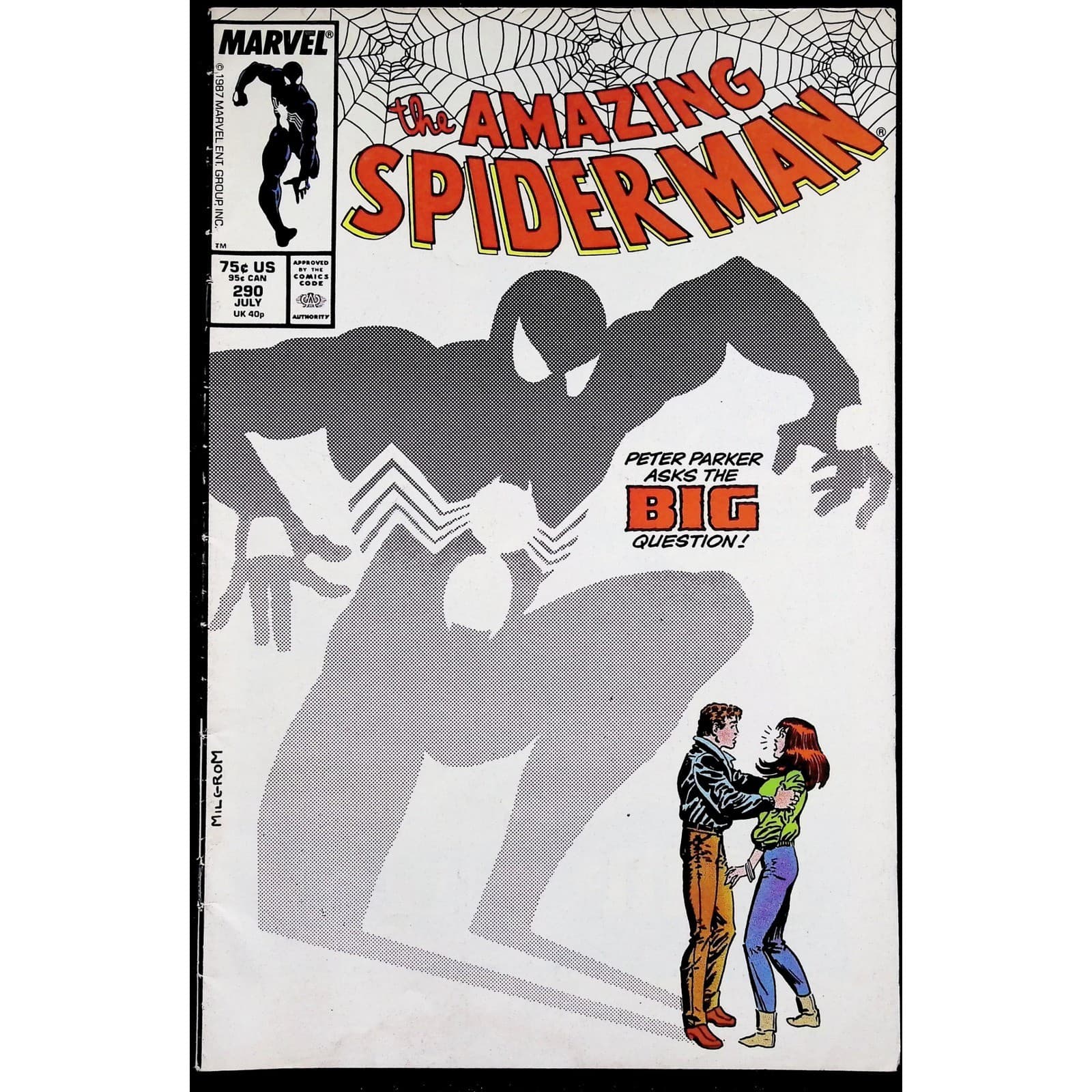 Amazing Spider-Man 2x Comic Lot Marvel Comic #156 290 Wedding Mirage - Thumbnail 4