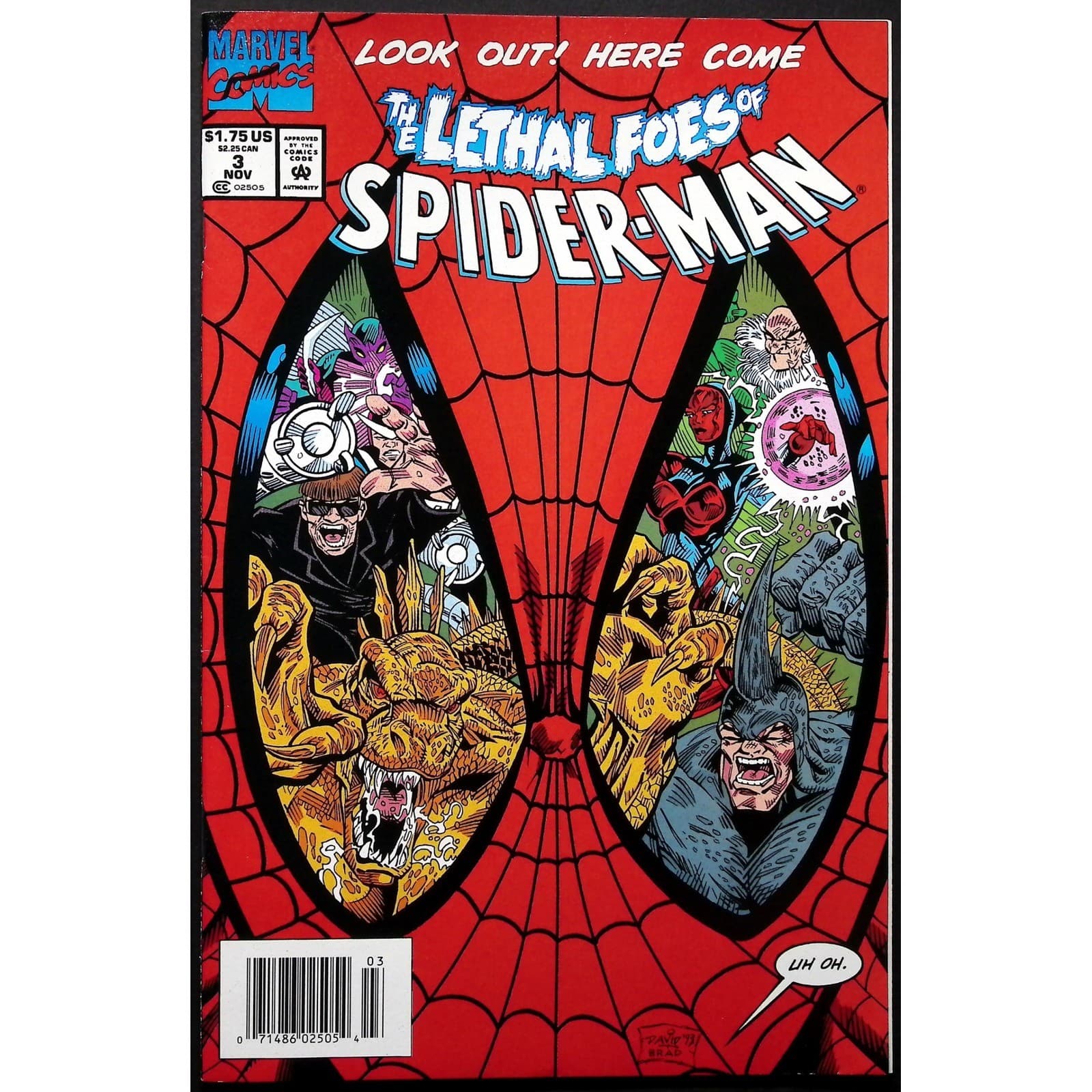Lethal Foes of Spider-Man #1 2 3 Sinister Syndicate Newsstand 3x Comic Lot - Thumbnail 6