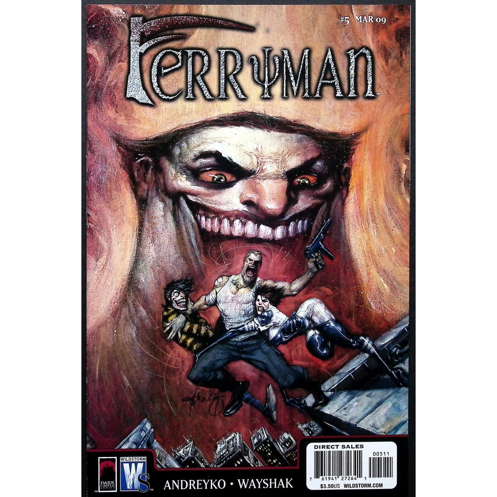 Ferryman #1 2 3 5 Dark Castle Marc Andreyko Jonathan Wayshak 4x Comic Lot - Thumbnail 4
