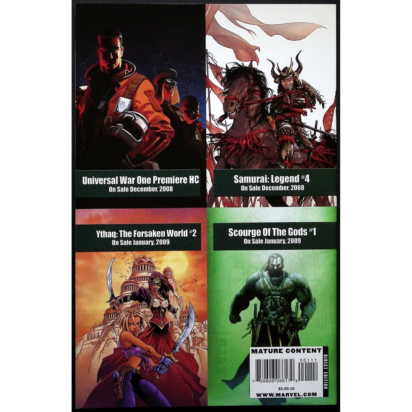 Ythaq The Forsaken World #1 #2 #3 Complete Marvel Soleil Set Adrien Floch VF/NM - Thumbnail 8
