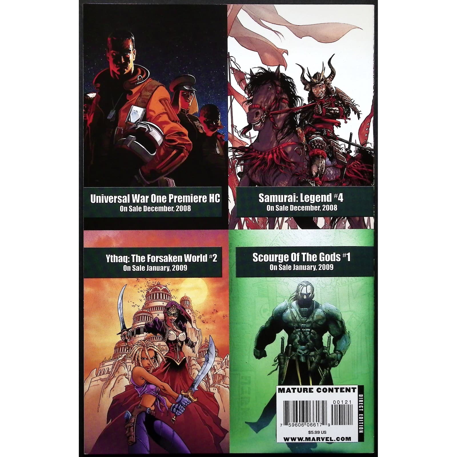 Ythaq The Forsaken World #1 #2 #3 Complete Marvel Soleil Set Adrien Floch VF/NM - Thumbnail 2