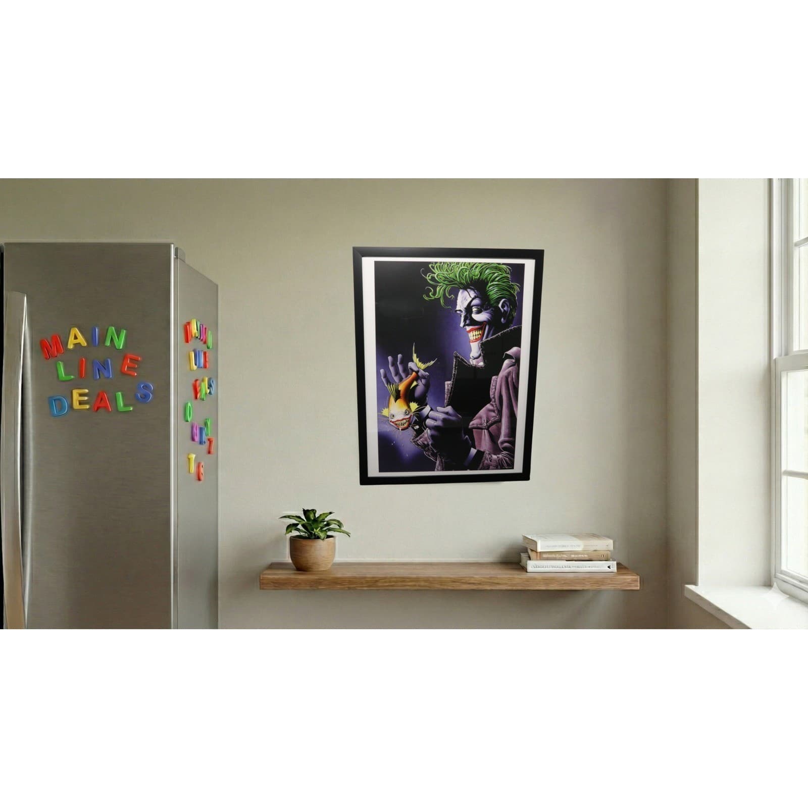 Joker Framed 12x16 Comic Cover Art by Brian Bolland | DC Comics - Thumbnail 2